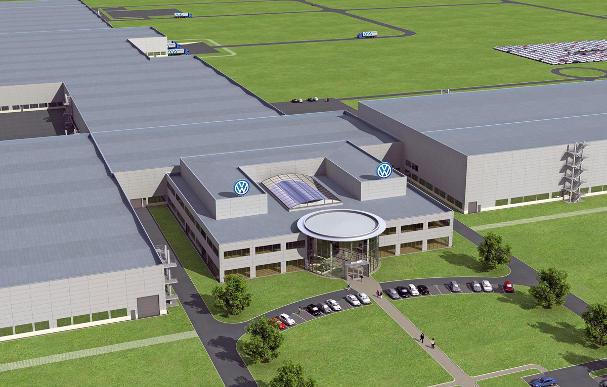Volkswagen Plant in Russian Kaluga